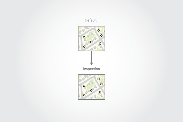 Create the Inspection version from the default version. Create the Inspection version from the default version.
